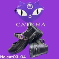 ราคา CATCHA รองเท้านักเรียน CATCHA รองเท้านักเรียนสีดำ เด็กผู้หญิง รุ่นCAT03 (7755237922)