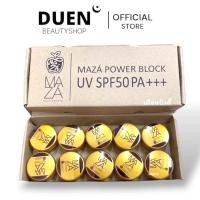 ราคา (ยกกล่อง 10 ชิ้น) Maza sunscreen SPF50 ++ (กันแดดมาช่า) (5034758656)