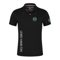 ราคา เสื้อโปโลผู้ชายลายพิมพ์ แขนสั้น ระบายอากาศได้ดี สวมใส่สบาย รุ่นใหม่ล่าสุดจากนักแข่งรถ F1 หลุยส์ แฮมิลตัน หมายเลข 44 (46407229402)
