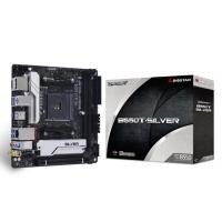 ราคา AM4 ITX B550T-SILVER 5.0 BIOSTAR MAINBOARD AMD B550M B550i B550 เมนบอร์ด (13017542546)