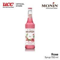 ราคา MONIN Rose Syrup น้ำเชื่อมกลิ่นกุหลาบ 700ml. (24882478947)