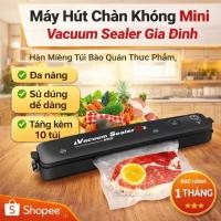 ราคา เครื่องซีลสูญญากาศ เครื่องซีลสูญญากาศอาหาร (ฟรีถุงสุญญากาศ 10 ใบ) - เครื่องซีลสูญญากาศขนาดเล็กสดสูญญากาศขนาดกะทัดรัดสะดวก (49356739986)