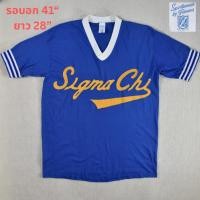 ราคา Vintage Sigma Chi | ผ้าบาง 50/50 ยุค 80s Made in U.S.A. (40723649063)