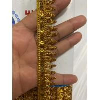 ราคา ยกพับ18เมตร เทปทองตกแต่ง เทปดิ้นเงิน ลูกไม้ชายครุย ชายครุยริบบิ้นริบบิ้น เทปพู่ เทปตกแต่ง ระบายพู่ทอง (23580374667)