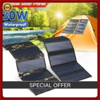ราคา ที่ชาร์จแบตสำรองพลังงานแสงอาทิตย์ uiiwell 100W แผงโซล่าเซลล์พับได้ ชาร์จเร็วผ่านพอร์ต USB (57155829532)