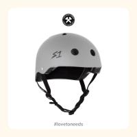 ราคา หมวกกันน็อค หมวกเซิร์ฟสเก็ต S-One Helmet Lifer สีเทาควัน(ด้าน) กันกระแทกดีเยี่ยม แบรนด์ดังในออสเตรเลีย (11523371861)