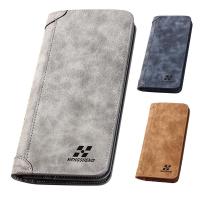 ราคา สไตล์เกาหลี Billfold Men Long Wallet Man PU หนังยาวกระเป๋า Dompet Panjang Kulit PU Lelaki 长 Wallet 男 1133-3 (41280820454)