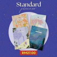 ราคา Standard Planner Syabab 2025 : A5 รายวันรายสัปดาห์รายเดือนรายปีสมุดบันทึกไดอารี่, เพิ่มบนสติ๊กเกอร์และกล่อง (28317358980)