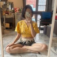 ราคา เสื้อครอปทรงปีกค้างคาว (19201190679)