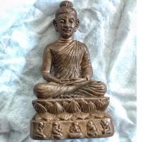 ราคา สมเด็จองค์ปฐม รุ่นแรก หลวงปู่ผาด วัดไร่ จ.อ่างทอง ปี 2554 ก้นฝังพลอยเสก ตอกโค๊ด (ไม่มีกล่อง) (14582283535)