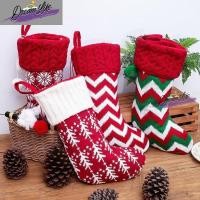 ราคา ใหม่เครื่องประดับคริสต์มาสถักคริสต์มาสถุงน่องถุงเท้าขนสัตว์สีแดงสีขาว กวางเอลก์ ถุงของขวัญเด็กเด็กถุงของขวัญ (56809916333)