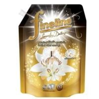 ราคา มาเพิ่มแล้วจ้า !!! Fineline ไฟน์ไลน์ ดีลักซ์ เพอร์ฟูม ผลิตภัณฑ์ซักผ้าสูตรเข้มข้น สีม่วง / สีดำทอง ปริมาณ 1400 มล. (8010841195)