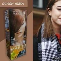 ราคา Hot ดีแคช ซูพรีม 801 สีน้ำตาลธรรมชาติประกายทอง ครีมย้อมผม เปลี่ยนสีผม Dcash Supreme 801 Natural Brown Gold Ref (25022902415)
