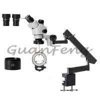 ราคา 3.5X-90X Dental Trinocular Stereo Microscope Zoom with Flex Arm for Dentist operating Industry Micr (53306326394)