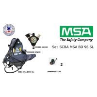 ราคา SCBA MSA BD96 with MSA Combo Gauge + Demand Valve (53207045849)