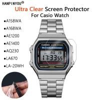 ราคา ฟิล์มกันรอยหน้าจอ แบบนิ่ม สีใส สําหรับ Casio A158WA A168WA AE1200 AE1400 AQ230 LA670 LA-20WH W800H-1AV F-91W B650WC B640WC 3 ชิ้น (20701535223)