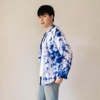 ราคา ส่งต่อ!! เสื้อมัดย้อมคราม แขนยาว (25913101968)