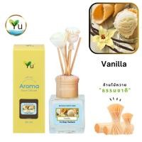 ราคา กลิ่น Vanilla วนิลา Room Diffuser 50 ml. กลิ่นหอมวนิลาพรีเมี่ยมที่หอมมาก กลิ่นหอมโรแมนติก หอมหวานละมุนนุ่มลึก (3347857711)