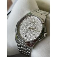 ราคา GUCCI Men's G-Timeless 38 mm Date Bracelet Strap Watch Swiss Movement Silver Dial YA126459 (41711288181)