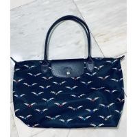 ราคา Longchamp le pliage Long L New!สีnavy แท้100% จากShop Paris น้ำเงินกรมท่าลายม้า (2852044558)