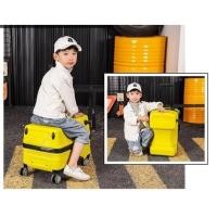 ราคา Shopping Children's Trolley Luggage With Wheels Kids Ride On Creative Riding Suitcases Durable Carry On Luggage For Kids (50853967762)