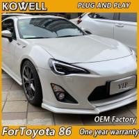 ราคา KOWELL Car Styling for Toyota GT86 Headlights FT GT FT86 2012-2018 Subaru BRZ Head Light DRL Turn S (41477879613)