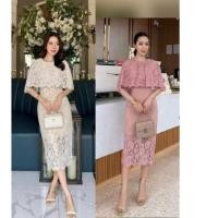 ราคา เดรสลูกไม้สีชมพู เดรสงานแต่ง เดรสสีชมพู เดรสใส่ทำงานสีชมพู เดรสใส่ทำงาน เดรสทางการ เดรสลูกคุณหนู (55104281202)