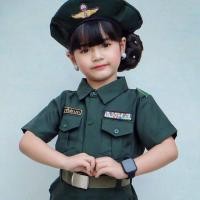 ราคา ชุดทหารบกหญิงครบเซ็ต#ชุดอาชีพเด็ก (5551692217)
