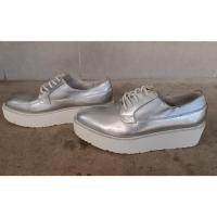 ราคา รองเท้าแบรนด์เนม มือสอง Prada แท้ Sz 37/23.5 cms (46004327706)