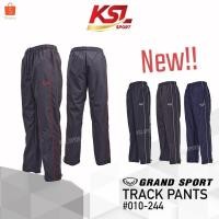 ราคา Grand sport กางเกงแทร็คสูท (กางเกงผ้าร่ม) Tracksuit แกรนด์สปอร์ต รหัส 10-244 สีเทาแดง/กรมขาว/ดำขาว (27841321030)