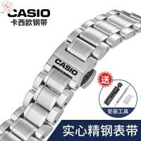 ราคา สายนาฬิกา Casio ของแท้ สายเหล็กสำหรับผู้ชายและผู้หญิง พร้อมหัวเข็มขัดผีเสื้อ BEM-506 Swordfish อุปกรณ์เสริมสายนาฬิกาของแ (43966122164)