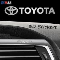 ราคา สติกเกอร์โลโก้โลหะ 3D สําหรับติดตกแต่งภายในรถยนต์ Toyota Prius Fortuner Corolla Cross CHR Camry Wish Vios Veloz Estima Sienta Yaris Ativ Altis Sienta bZ4X Hiace Hilux Revo (22659134512)