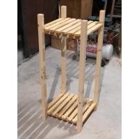 ราคา ชั้นระแนงไม้สน ขนาด 40x40x100 ซม. (11944950889)