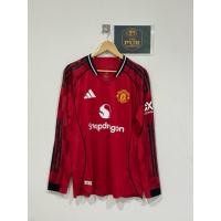 ราคา ของแท้ 100% Manchester United 2025/26 Home Player Long Sleeve (44904451380)