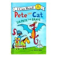 ราคา My First I Can Read Pete The Cat Series Brave Pete The Brave English หนังสือภาพต้นฉบับ Pete the Cat Sir Pete the Brave Children หนังสือภาพภาษาอังกฤษ Graded Reading Picture Story Book (50708344219)