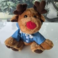 ราคา ตุ๊กตากวางมูสวอลโว่ ใส่เสื้อกันฝน volvo moose doll (rain coat) (42557452997)