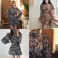 ราคา ส่งฟรีพร้อมส่ง เซท 2 ชิ้นลายดอก (1595748390)