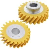 ราคา [2-Pack] W10112253 Mixer Worm Gear Replacement Set - เข้ากันได้กับ KitchenAid, Whirlpool & Kenmore Stand Mixers - แทนที่ 4162897/4169830/AP4295669/WPW10112253 /PS11748374/41615 (42429398307)