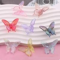 ราคา ท็อปเปอร์เค้กผีเสื้อโปร่งใสสีสันสดใส - ตกแต่งเค้กอะคริลิคสีพาสเทล (48557361879)