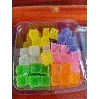 ราคา วุ้นกรอบจิ๋ว 6สี รสผลไม้ (10180020375)