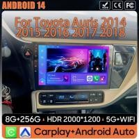 ราคา Android 15 GPS Navigation For Toyota Auris 2014 2015 2016 2017 2018 Car Radio Android Auto Carplay (54656764073)