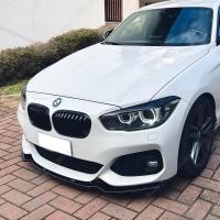 ราคา For BMW 1 Series F20 F21 M Sport LCI Front Bumper Lip Splitter Spoiler 120i 118i M135i M140i 2015-2 (49202598028)