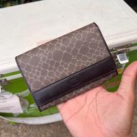 ราคา NINA RICCI WALLET กระเป๋าตังค์หนังแท้ แบบพับมือสองจากญี่ปุ่นสภาพสวย (21683661700)