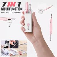 ราคา Q6E 7-in-1 คอมพิวเตอร์ คีย์บอร์ด ชุดแปรงทำความสะอาดหูฟังปากกาทำความสะอาดชุดเครื่องมือทำความสะอาดคีย์บอร์ดหูฟัง (25975131892)