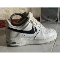 ราคา Nike Air Force 1 White and black 41 26cm มือสอง (42372787320)