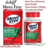 ราคา Schiff,Move Free Advanced Glucosamine Chondroitin Plus MSM Joint Health 120Tablets กลูโคซา สูตรอาหารเสริมร่วม EXP:2028 (26544770687)
