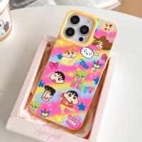 ราคา จัดส่ง24ชมชินจัง เคสไอโฟน16 สำหรับ IPhone 12 11 15 13 16 14 Pro Max 7/8Plus XR X/XSMax เคสไอโฟนสวยๆ กันตก Case (27085822545)