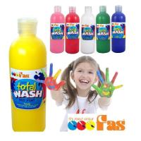 ราคา สี FAS Total Wash Kid’s Paint 500 ml (สีโปสเตอร์ล้างออกหมดจด) (4915656463)