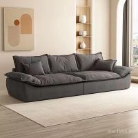 ราคา ห้องนั่งเล่นขนาดเล็ก Jane Three-Person Italian Cloth-Arranging Style Simple Small Apartment Technology โซฟาโซฟาหรูหรา Discovery Light (51758561874)