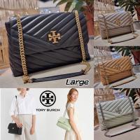 ราคา sale เเท้ outlet(ผ่อนได้) TORY BURCH KIRA CHEVRON BAG ใบใหญ่สีดำ สวยมาก อุปกรณ์ครบ เเค่ลองไม่เคยใช้ ต่อรองราคาได้นะคะ (22318752766)